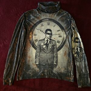 Vintage Jean Paul Gaultier Artistic Turtleneck